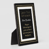 Bestes Geschenk! Tabelle für die Altersvorsorge Fotoplatte (Seite)