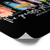 Bestes Geschenk von allen Jesus Weihnachten Christ Poster (Ecke)