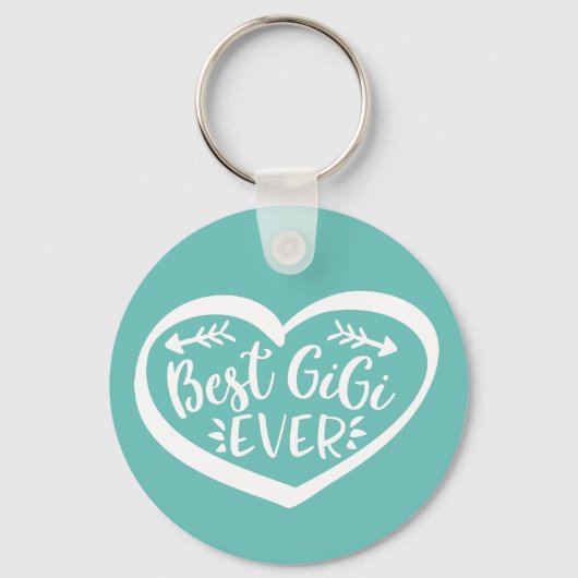 Bestes Gigi-je-Großmutter-Geschenk Schlüsselanhänger (Vorderseite)