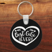 Bestes Gigi-je-Großmutter-Geschenk Schlüsselanhänger (Vorderseite)