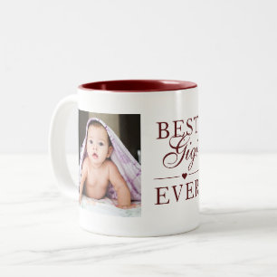 Bestes Gigi je Red Geburtstag Benutzerdefiniertes  Zweifarbige Tasse