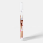 Bestes Glamma je horizontales Foto rot/weiß Case-Mate iPhone Hülle (Rückseite / Links)