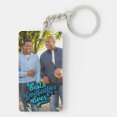 Bestes Godvater-Foto je Schlüsselanhänger (Rückseite)