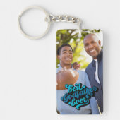 Bestes Godvater-Foto je Schlüsselanhänger (Vorderseite)