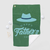 Bestes Golf Handtuch Happy Vatertag (Insitu)