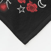 Bestes gotisches Geschenkzubehör Fleecedecke (Ecke)