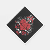 Bestes gotisches Geschenkzubehör Serviette (Ecke)
