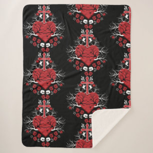 Bestes gotisches Geschenkzubehör Sherpadecke