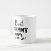 Bestes Grammy-Ever-Geschenk für Oma Kaffeetasse (Vorderseite Links)