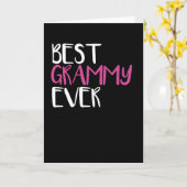 Bestes Grammy-Sprichwort Karte (Gelbe Blume)