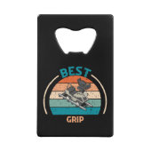 Bestes Grip Retro - Crew-Geschenk Geldbeutel Flaschenöffner (Vorderseite)