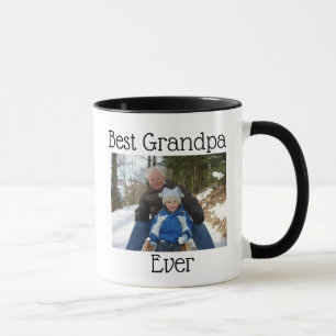 Bestes Großvater-überhaupt Foto-personalisierte Tasse