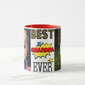 Bestes Großvater-überhaupt kundenspezifisches Foto Tasse (Zentrum)