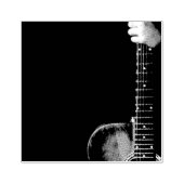 Bestes Guitarist-Geschenk Gummistempel (Prägung)