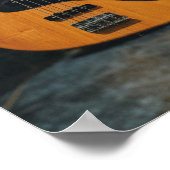 Bestes Guitarist-Geschenk Poster (Ecke)