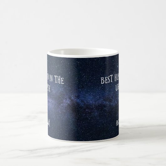 Bestes Handy in der Universum-Tasse Kaffeetasse (Mittel)