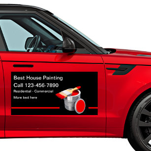 Bestes Haus-Malerei Magnetautosignen Auto Magnet