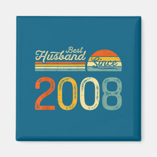 Bestes Hemd 18. Hochzeitstag Ehemann Seit Magnet