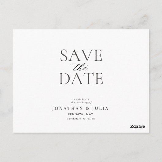 Bestes Hochzeitsmodell finden Sie hier Postkarte (Rückseite)