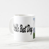 Bestes Hund-Foto Kaffeetasse (Vorderseite Links)