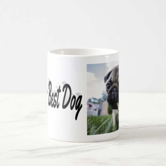 Bestes Hund-Foto Kaffeetasse (Mittel)