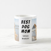 Bestes Hund-Mama-Foto Kaffeetasse (Mittel)