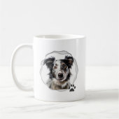 Bestes Hund-Mama-Foto Kaffeetasse (Links)