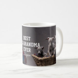 Bestes Hundegrima je benutzerdefiniertes Foto Kaffeetasse