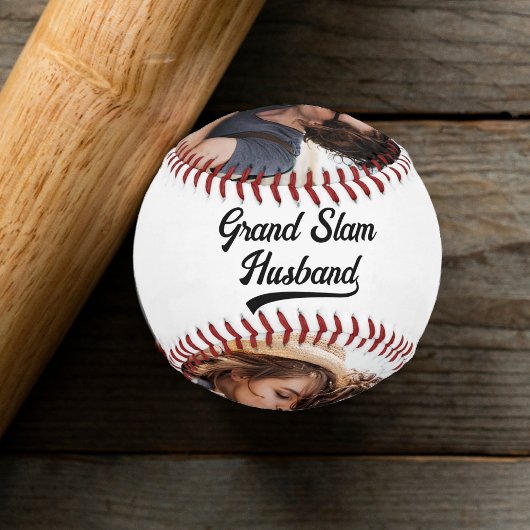 Bestes Husband-Foto Baseball