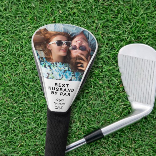 Bestes Husband-Foto Golf Headcover
