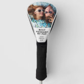 Bestes Husband-Foto Golf Headcover (Vorderseite)