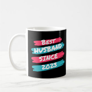 Bestes Husband seit 2023 1. Hochzeitstag Kaffeetasse