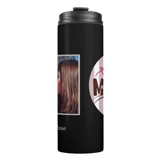 Bestes individuell anpassbares Strickkreislauf-Fot Thermosbecher (Vorderseite)