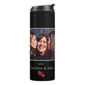 Bestes individuell anpassbares Strickkreislauf-Fot Thermosbecher (Nach links gedreht)