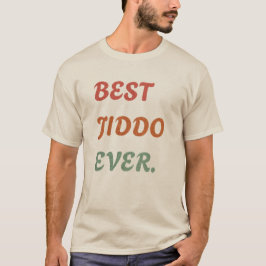 Bestes Jiddo-Geschenk für Großvater T-Shirt