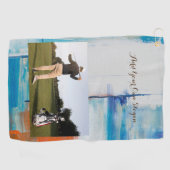 Bestes Kindergeschenk Golfhandtuch (Horizontal)