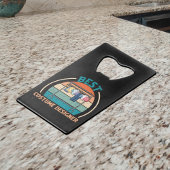 Bestes Kostüm Designer Retro - Crew Geldbeutel Flaschenöffner