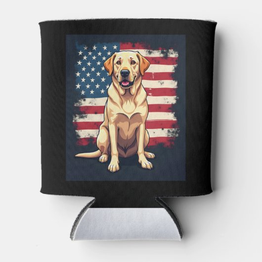 Bestes Labrador für Männer Gelbe Labrador Hunde ab Dosenkühler (Vorderseite)