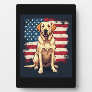 Bestes Labrador für Männer Gelbe Labrador Hunde ab Fotoplatte