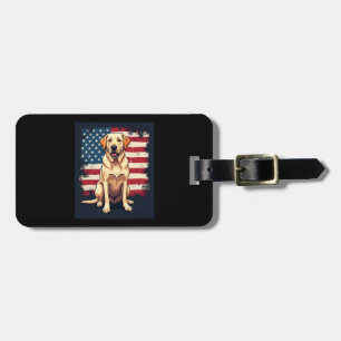 Bestes Labrador für Männer Gelbe Labrador Hunde ab Gepäckanhänger