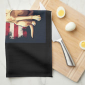 Bestes Labrador für Männer Gelbe Labrador Hunde ab Geschirrtuch (Viertel Falte)