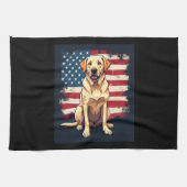 Bestes Labrador für Männer Gelbe Labrador Hunde ab Geschirrtuch (Horizontal)