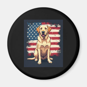 Bestes Labrador für Männer Gelbe Labrador Hunde ab Magnet