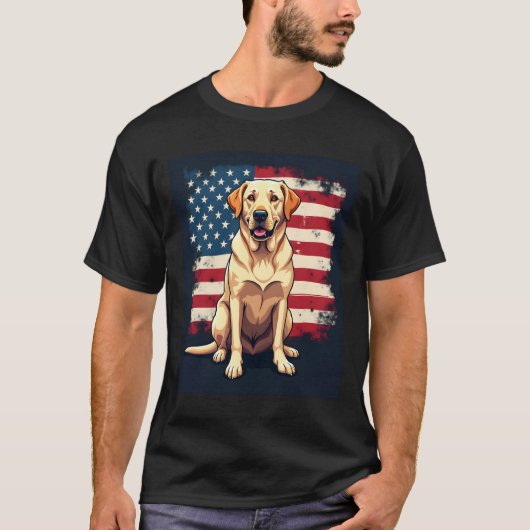 Bestes Labrador für Männer Gelbe Labrador Hunde ab T-Shirt (Vorderseite)