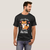 Bestes Leben mit Akita Tank Top (Vorne ganz)