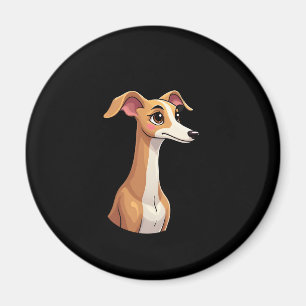 Bestes Leben mit Arabian Greyhound Long Sleeve T-S Magnet
