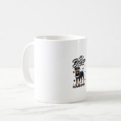 Bestes Leben mit Beauce Sheepdog Kaffeetasse (Vorderseite Links)