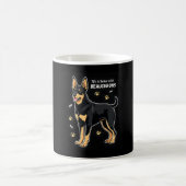 Bestes Leben mit Beauce Sheepdog Top Kaffeetasse (Mittel)