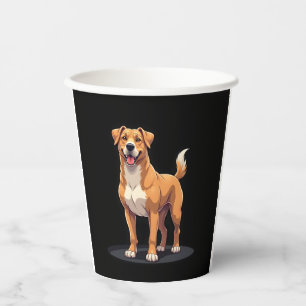 Bestes Leben mit dem Dogo Canario Long Sleeve T -  Pappbecher
