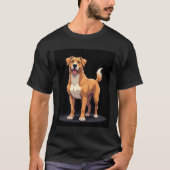 Bestes Leben mit dem Dogo Canario Long Sleeve T - T-Shirt (Vorderseite)
